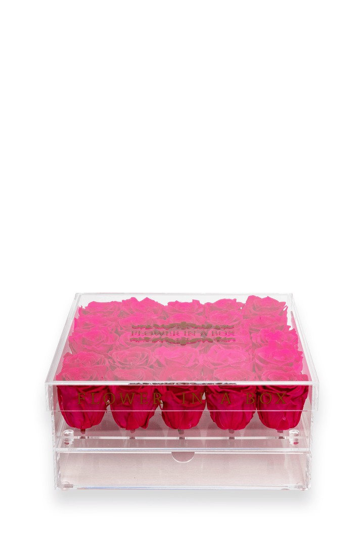 TWENTY-FIVE Acrylic Rose Organiser