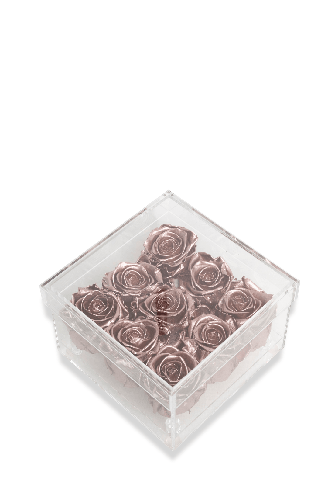 NINE Acrylic Rose Box