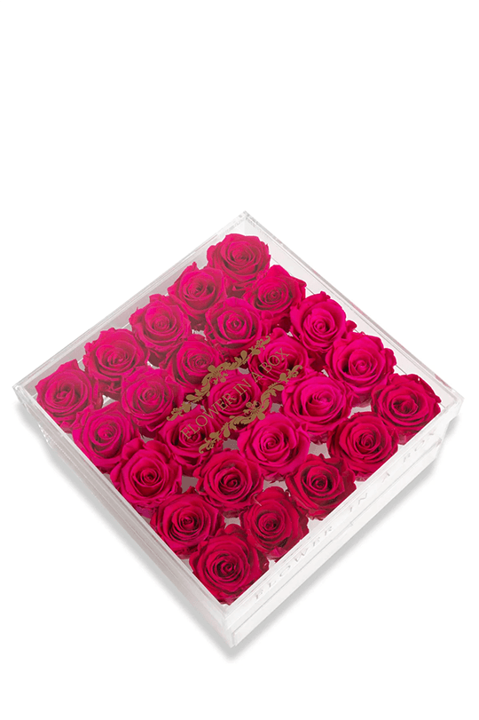 TWENTY-FIVE Acrylic Rose Organiser